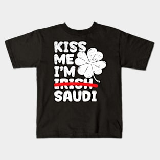 Kiss Me I'm St Patrick's Day Kids T-Shirt